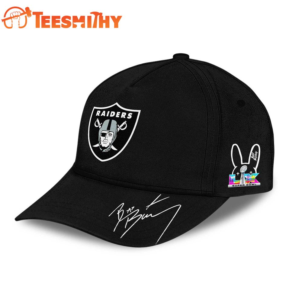 Las Vegas Raiders NFL Bad Bunny 2026 Super Bowl LX Classic Cap