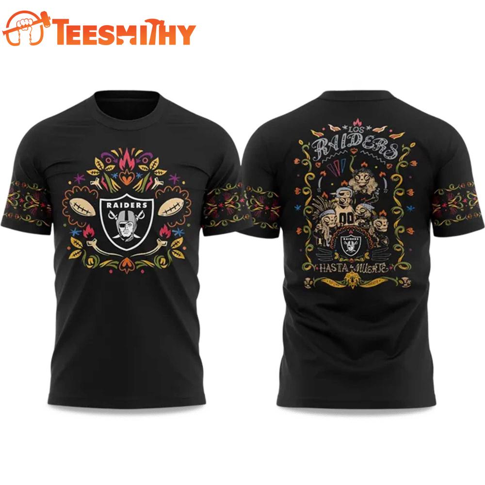 Las Vegas Raiders NFL Hasta La Muerte 2026 Special New T Shirt