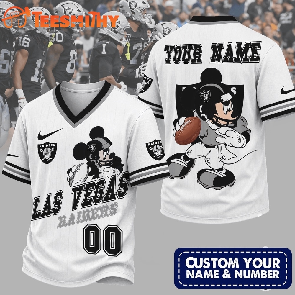 Las Vegas Raiders NFL Mickey Quarterback Football Jersey