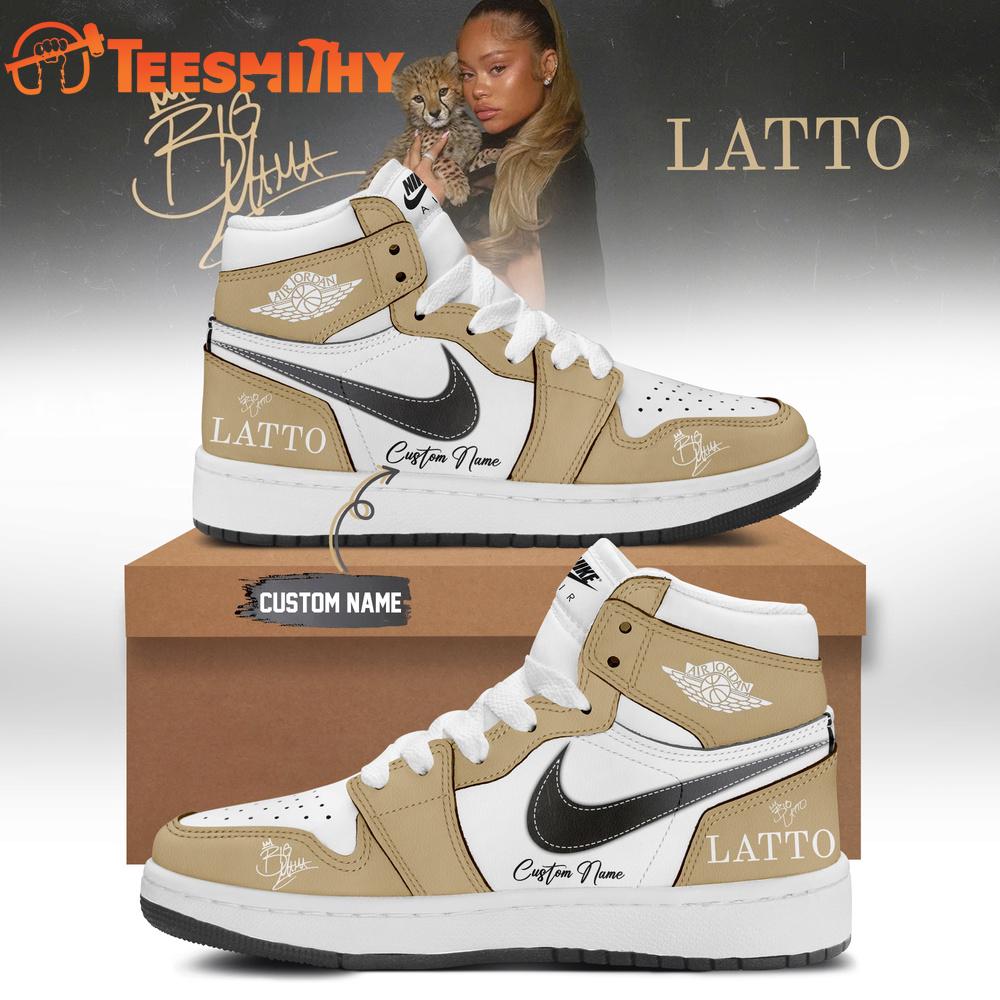 Latto Big Mama Album Signature 2026 Limited Edition Air Jordan 1 Shoes