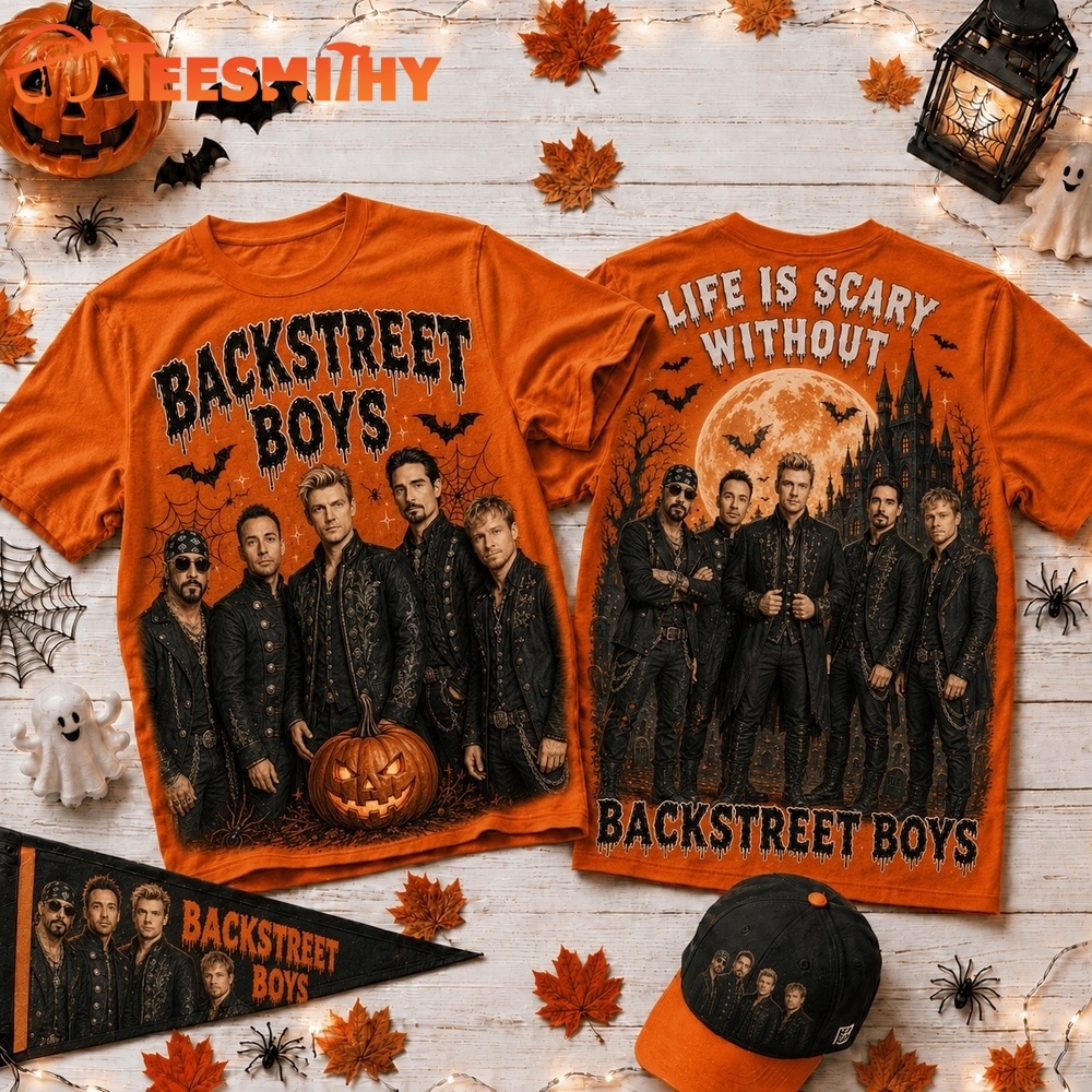 Life Is Scary Without Backstreet Boys Halloween T Shirt