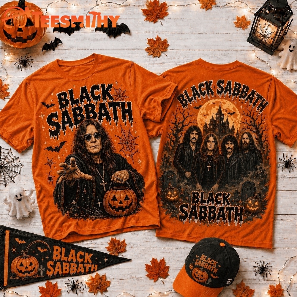 Life Is Scary Without Black Sabbath Halloween 2026 3D Shirt