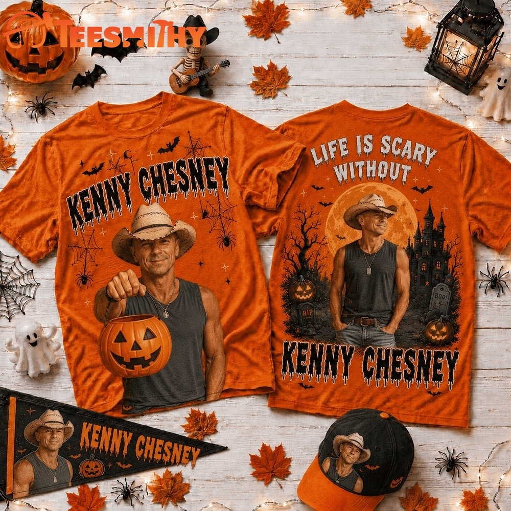 Life Is Scary Without Kenny Chesney Halloween 2026 3D Shirt