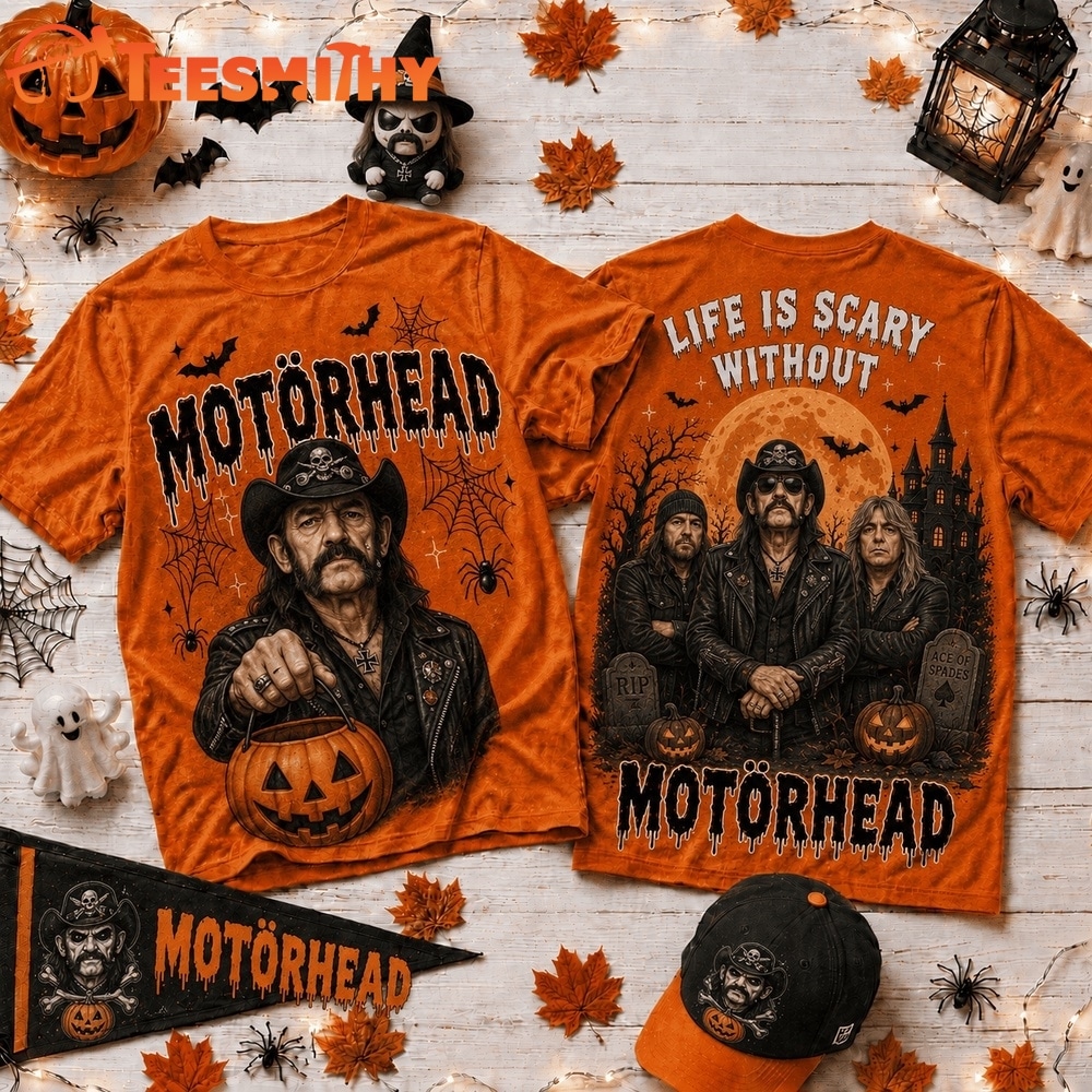 Life Is Scary Without Motörhead Halloween 2026 3D Shirt