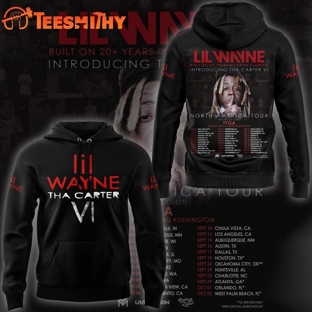 Lil Wayne 2025 NORTH AMERICAN TOUR Hoodie