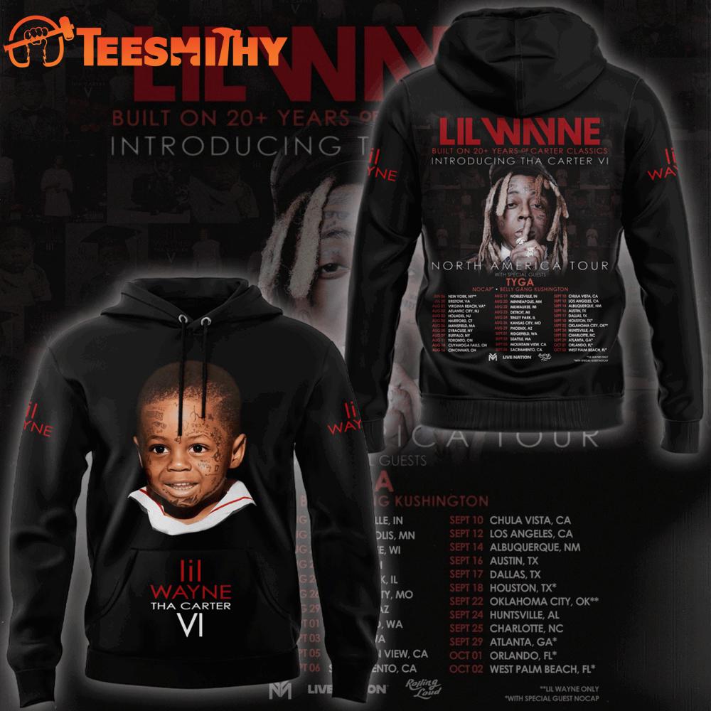 Lil Wayne Tha Carter VI Tour 2025 Hoodie