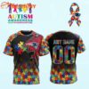 Limited Edition New England Patriots x Autism AcceptanceAwareness Customized T Shirt 2 Limited Edition New England Patriots x Autism AcceptanceAwareness Customized T Shirt