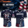 Limited Edition New England Patriots x U.S. Air Force 78th Birthday Custom Football Jersey