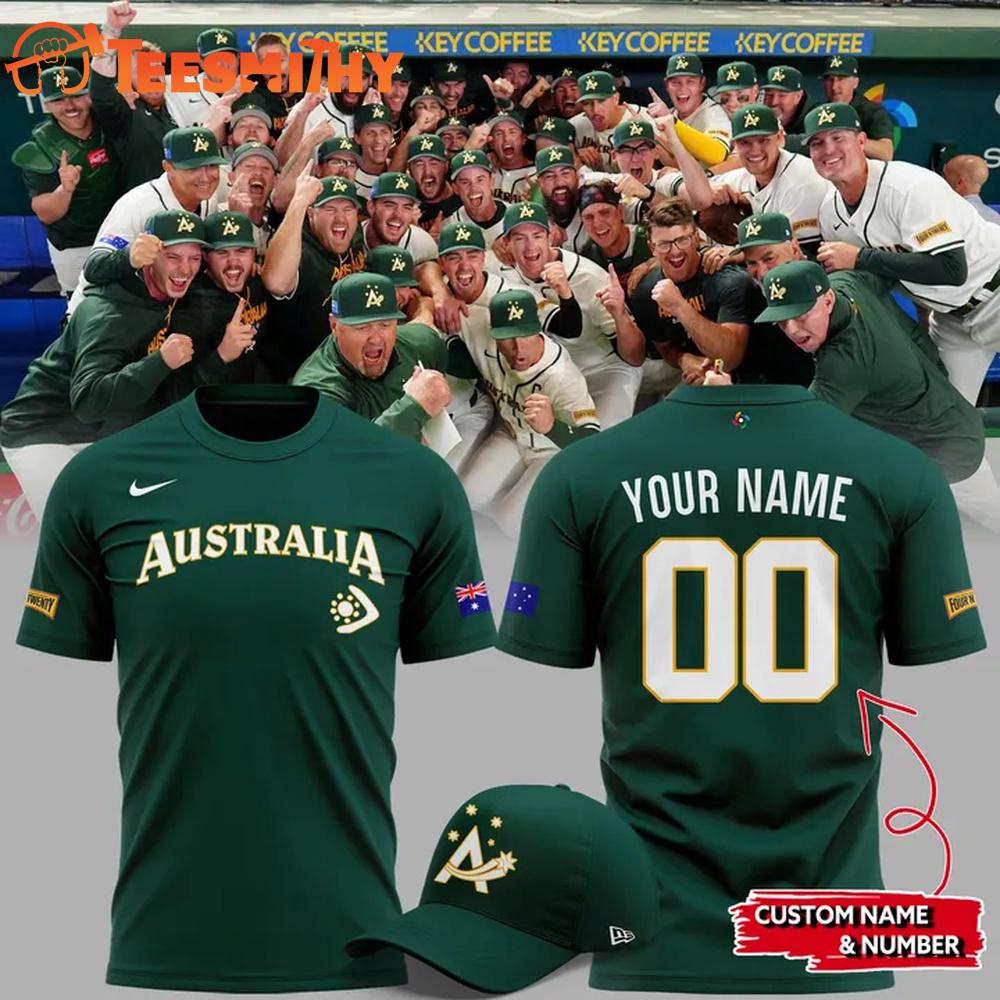 Limited Edition World Baseball Classic Australia Team 2026 T Shirt
