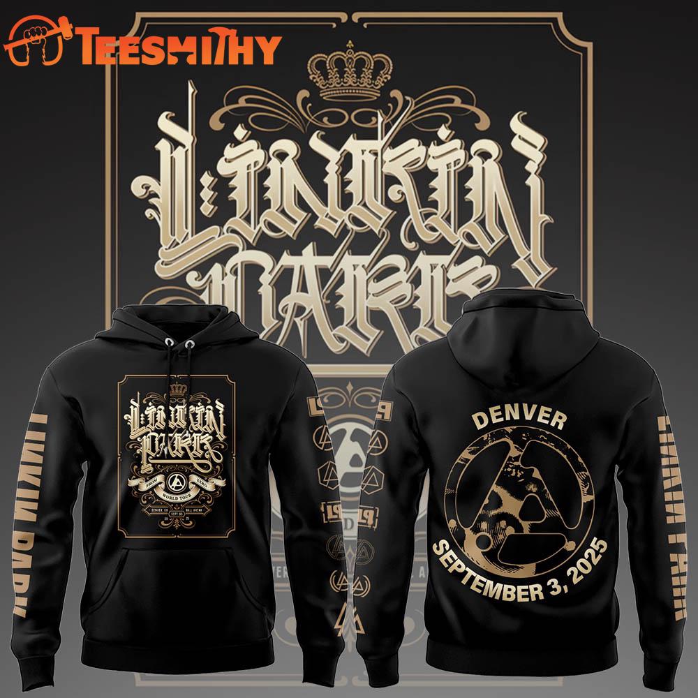 LINKIN PARK Denver September 3 2025 Tour Hoodie LINKIN PARK Denver September 3 2025 Tour Hoodie