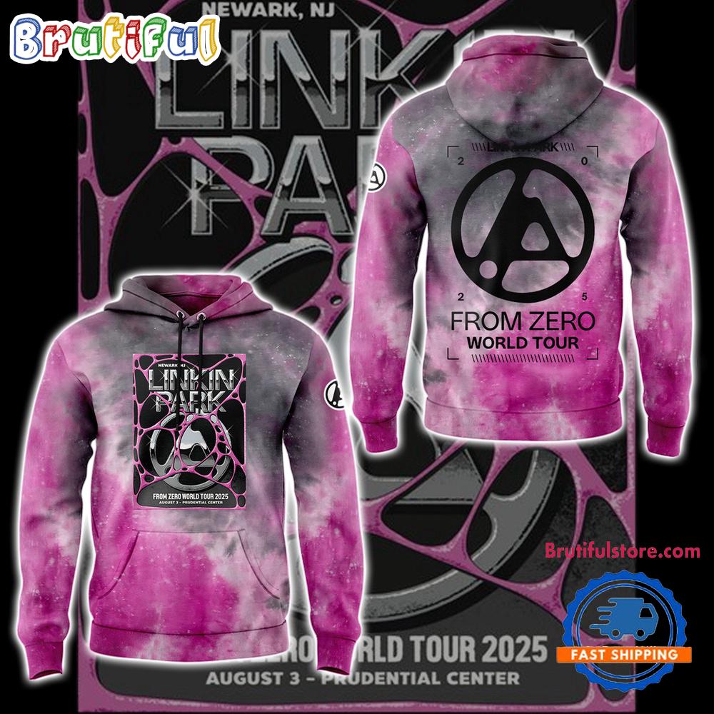 Linkin Park From Zero Tour 2025 Prudential Center Limited Edition Hoodie