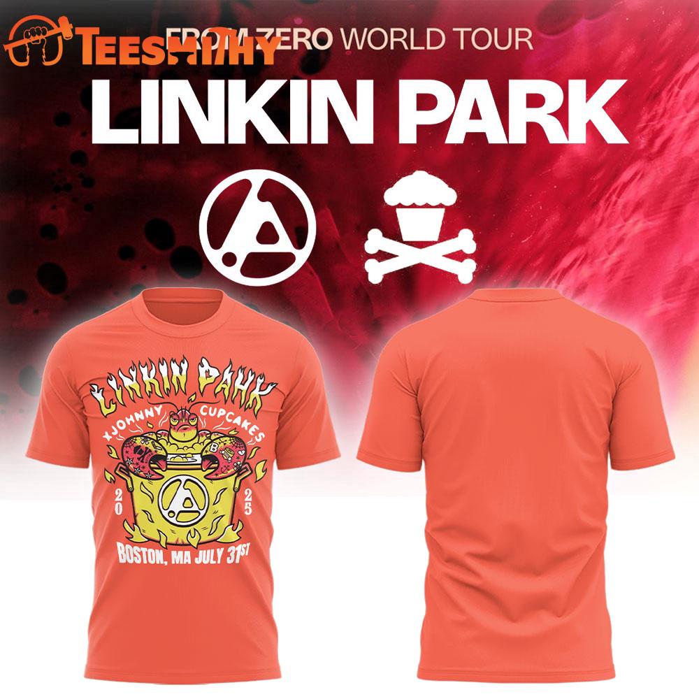 Linkin Park From Zero Tour Boston, MA July 2025 3D Shirt