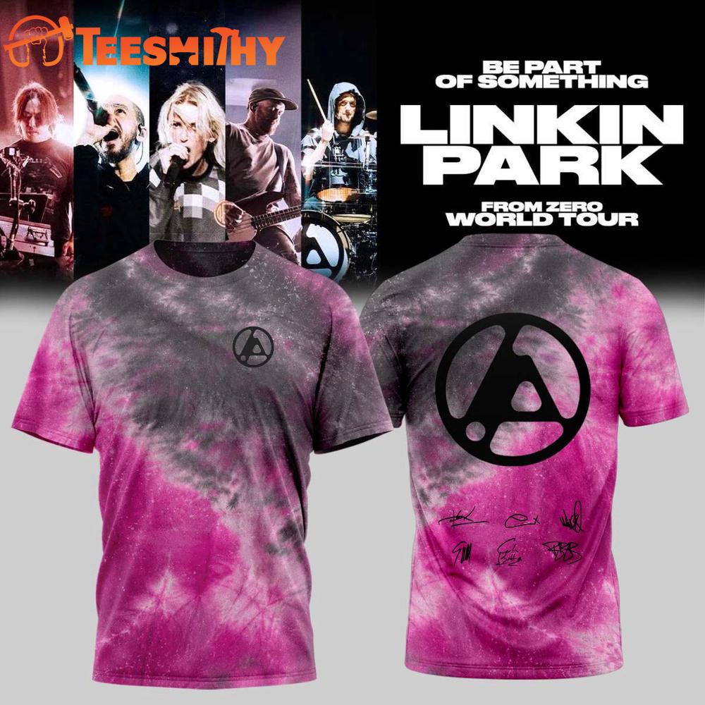Linkin Park From Zero World Tour 2026 Limited Edition Signature 3D Shirt