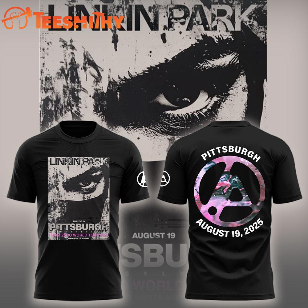 LINKIN PARK From Zero World Tour Pittsbugh August 19 2025 T Shirt