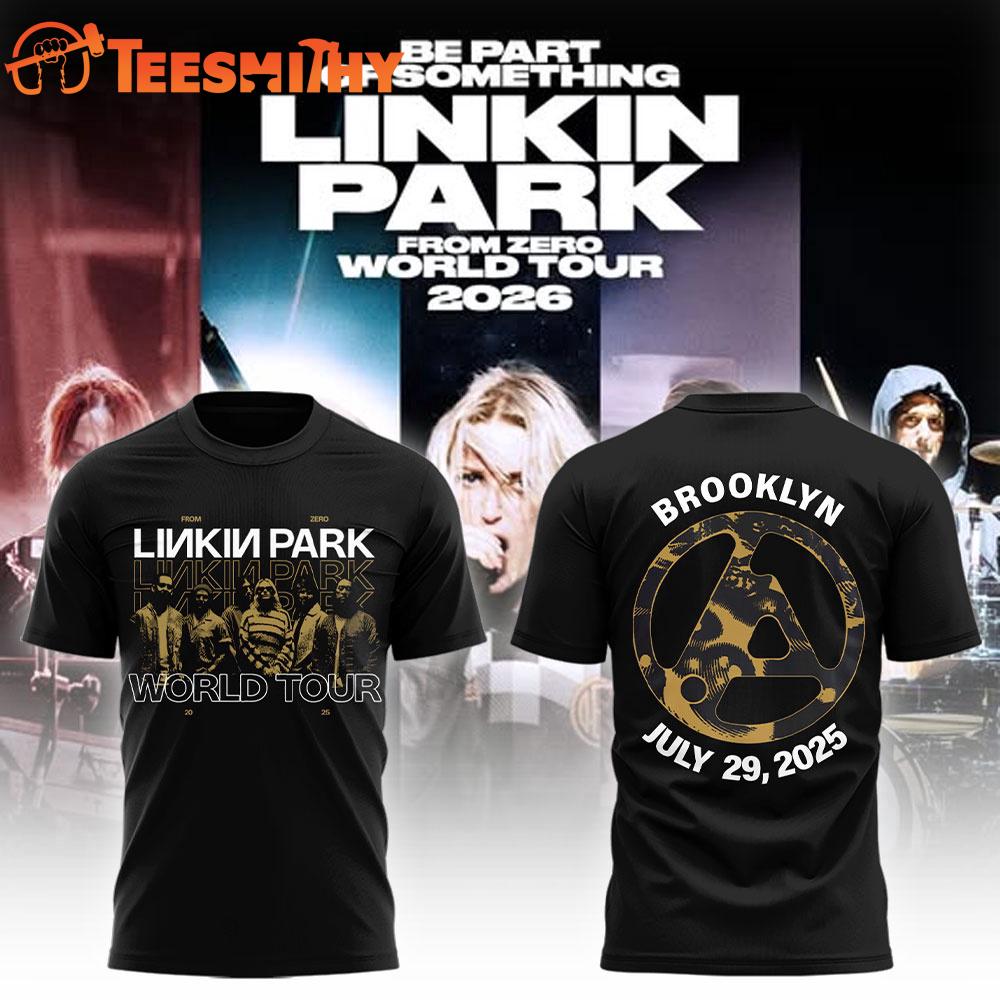 Linkin Park From Zero World Tour x Brooklyn 2025 3D Shirt