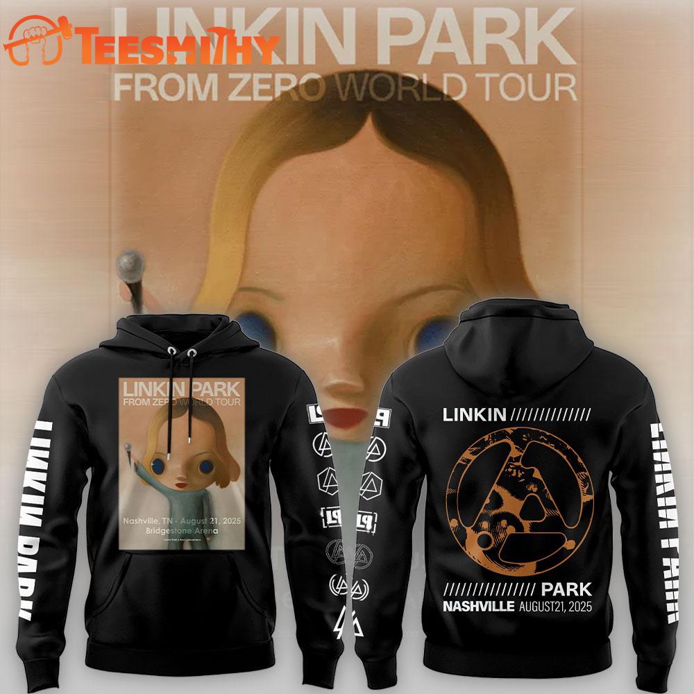 Linkin Park Tour August 21, 2025 Hoodie Linkin Park Tour August 21, 2025 Hoodie