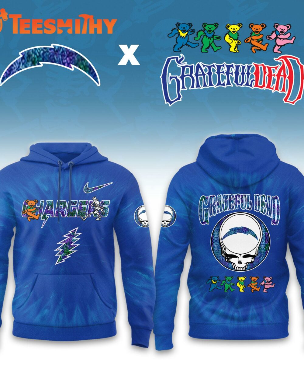 Los Angeles Chargers 2026 NFL Grateful Dead Limited Hoodie Shirt