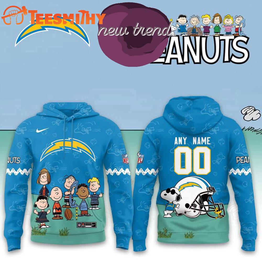 Los Angeles Chargers x Peanuts 2026 Special New Hoodie