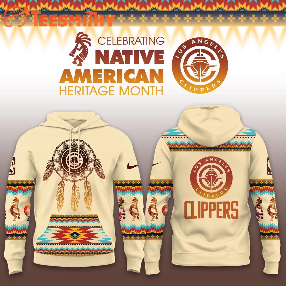 Los Angeles Clippers NBA Native American Heritage Limited Edition Hoodie Shirt