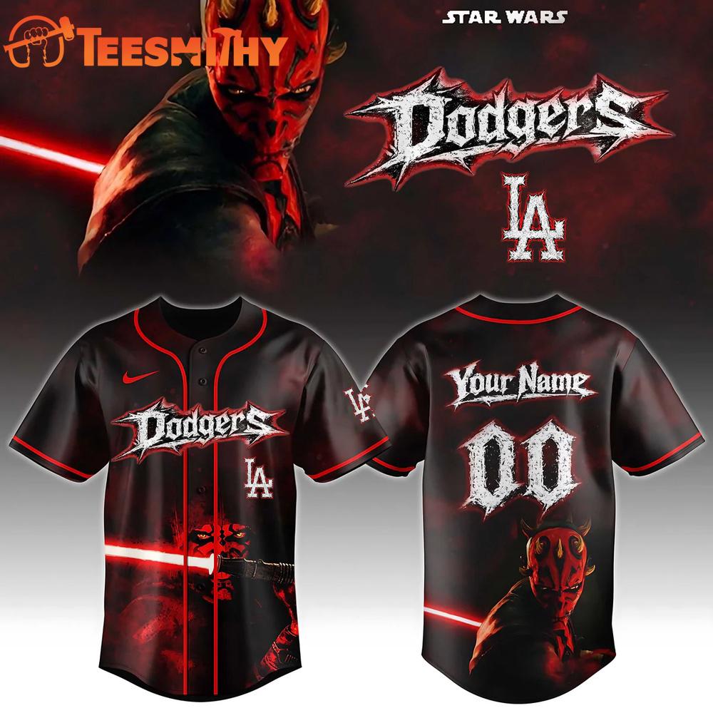Los Angeles Dodgers 2026 MLB Star Wars Baseball Jersey