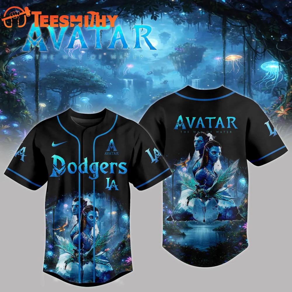 Los Angeles Dodgers 2026 MLB x Avatar the Way of Water Baseball Jersey