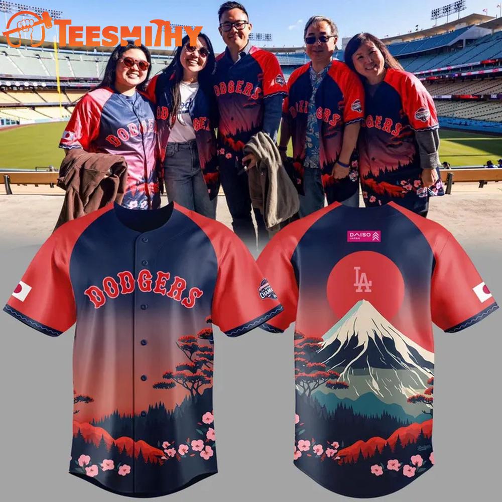 Los Angeles Dodgers Japanese Heritage Night 2026 Baseball Jersey