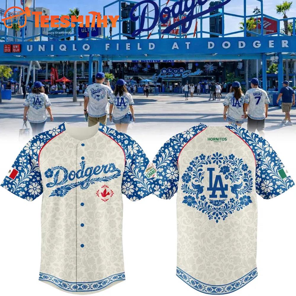 Los Angeles Dodgers Mexican Heritage Night 2026 Baseball Jersey