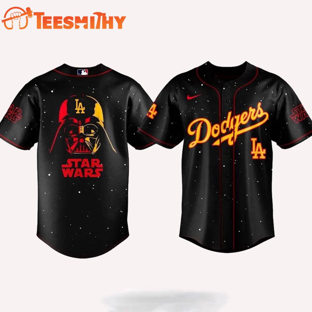 Los Angeles Dodgers Star Wars Night Baseball Jersey Los Angeles Dodgers Star Wars Night Baseball Jersey