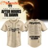 Los Angeles Dodgers The Weeknd After Hours Til Dawn 2025 Baseball Jersey