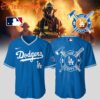 Los Angeles Dodgers x Firefighter Appreciation Night Blue Jersey