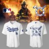 Los Angeles Dodgers x Firefighter Appreciation Night White Jersey Shirt