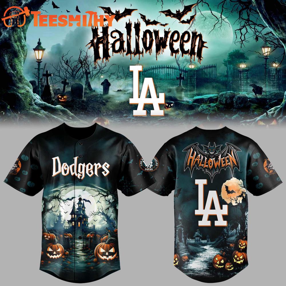 Los Angeles Dodgers x Halloween Baseball Jersey Los Angeles Dodgers x Halloween Baseball Jersey