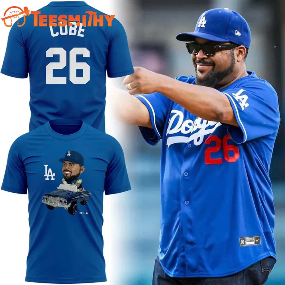 Los Angeles Dodgers x Ice Cube 2026 Limited Edition Blue T Shirt