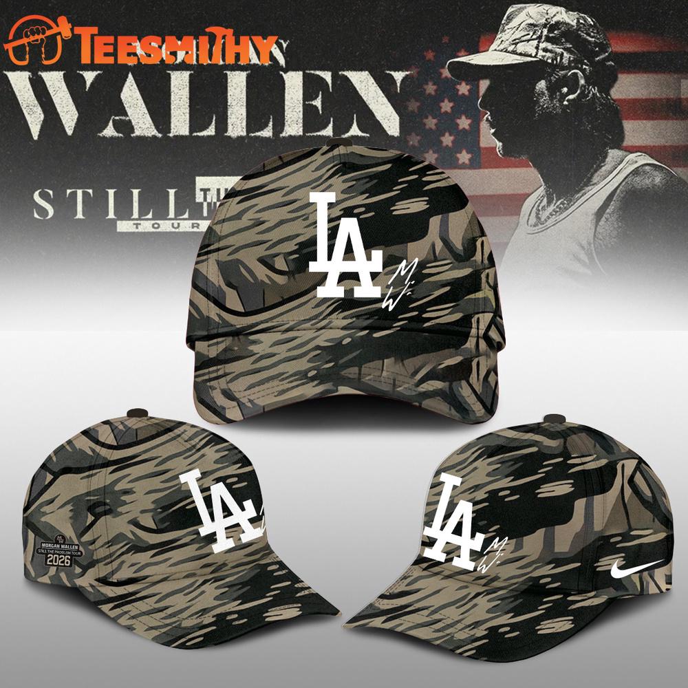 Los Angeles Dodgers x Morgan Wallen Still The Problem Tour 2026 Signature Baseball Cap