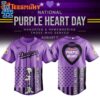 Los Angeles Dodgers x Purple Heart Day New Design Baseball Jersey