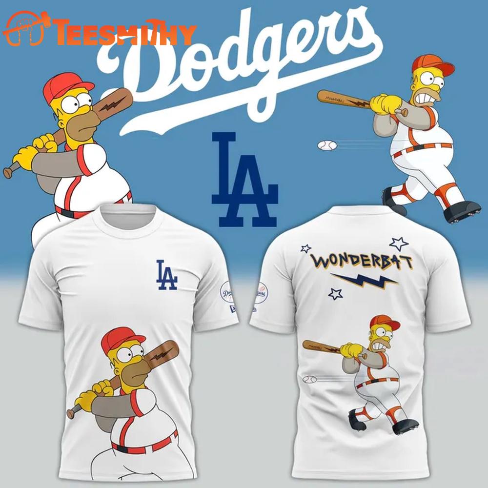 Los Angeles Dodgers x The Simpsons 2026 T-Shirt