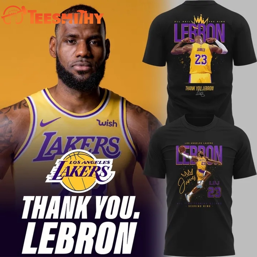 Los Angeles Lakers Scoring King LeBron T Shirt