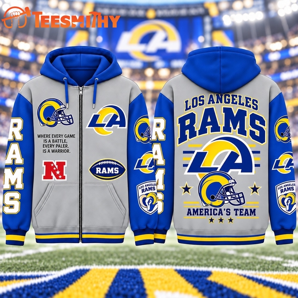 Los Angeles Ram NFL Gridiron Heritage Zip Hoodie