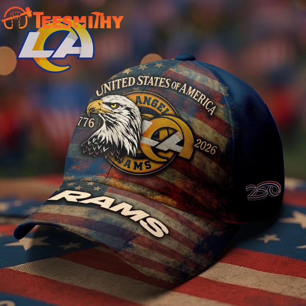 Los Angeles Rams 2026 NFL 250th Anniversary of America Classic Cap
