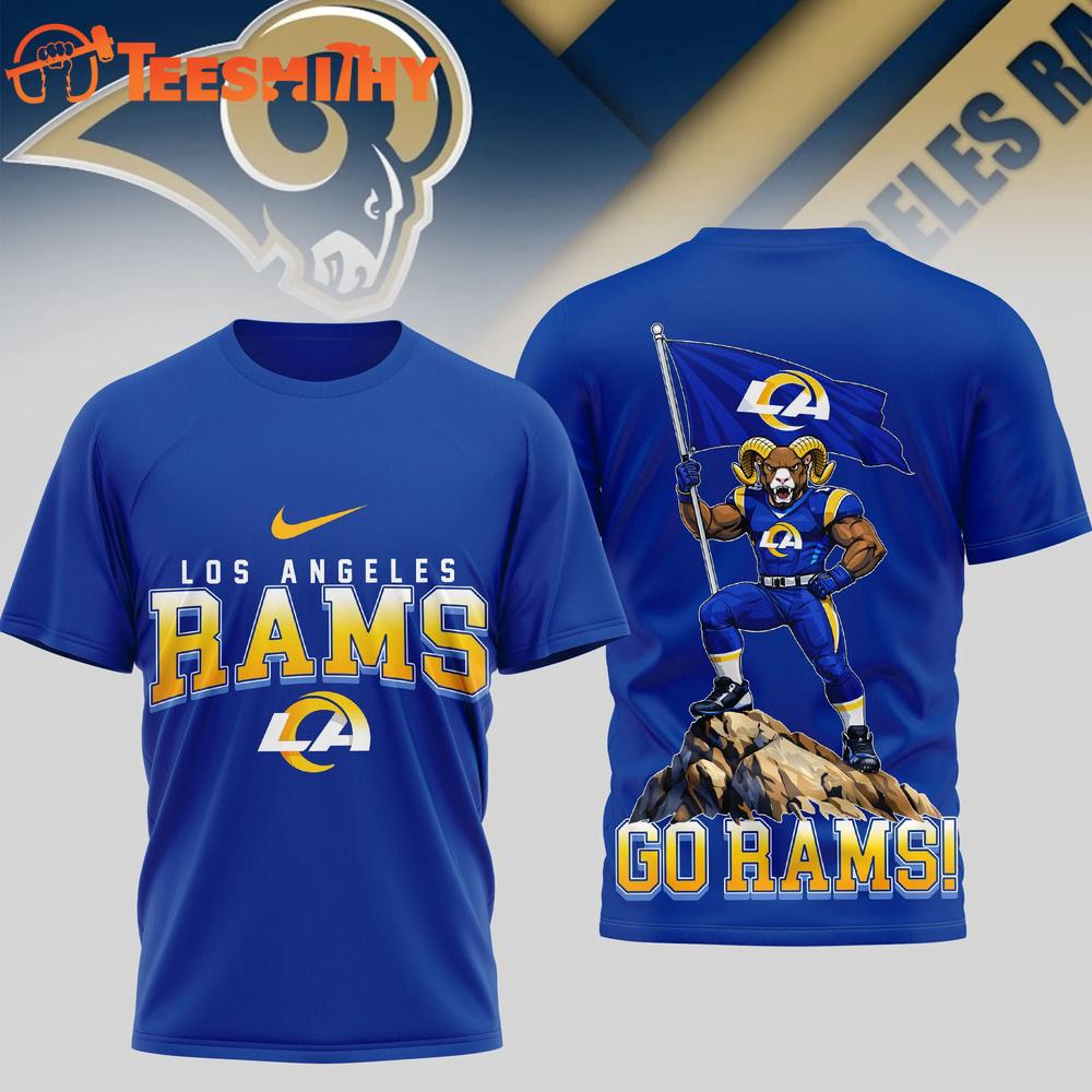 Los Angeles Rams 2026 NFL Go Rams Special New 3D Shirt