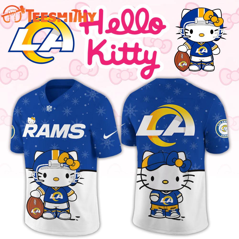 Los Angeles Rams 2026 NFL Hello Kitty Limited New Football Jersey