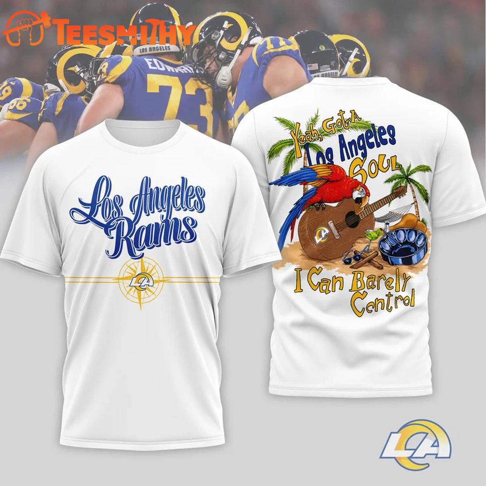 Los Angeles Rams 2026 NFL Jimmy Buffett Summer 3D Shirt