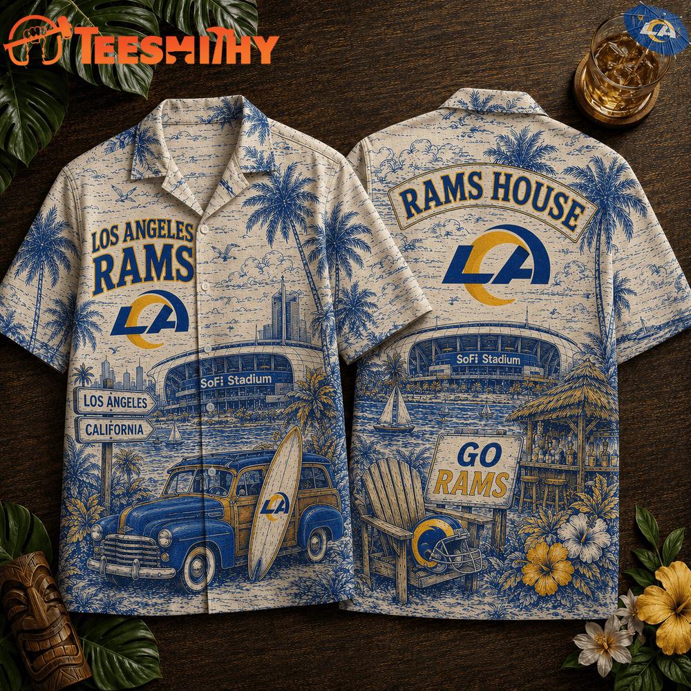 Los Angeles Rams 2026 NFL Summer Vintage Hawaiian Shirt
