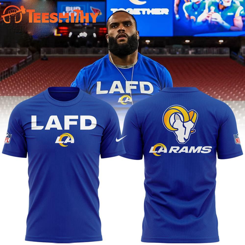 Los Angeles Rams LAFD Limited Edition T Shirt