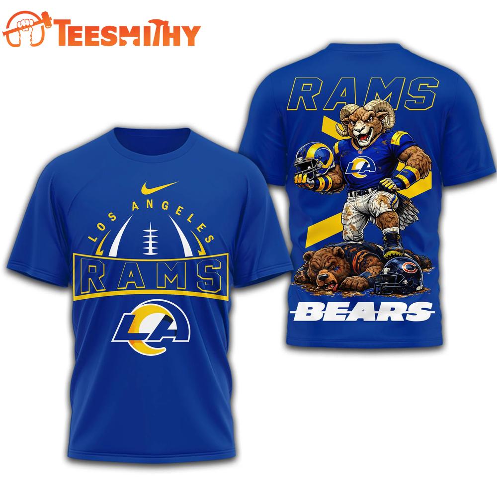 Los Angeles Rams NFL 2026 Super Bowl Mascot Special New T Shirt