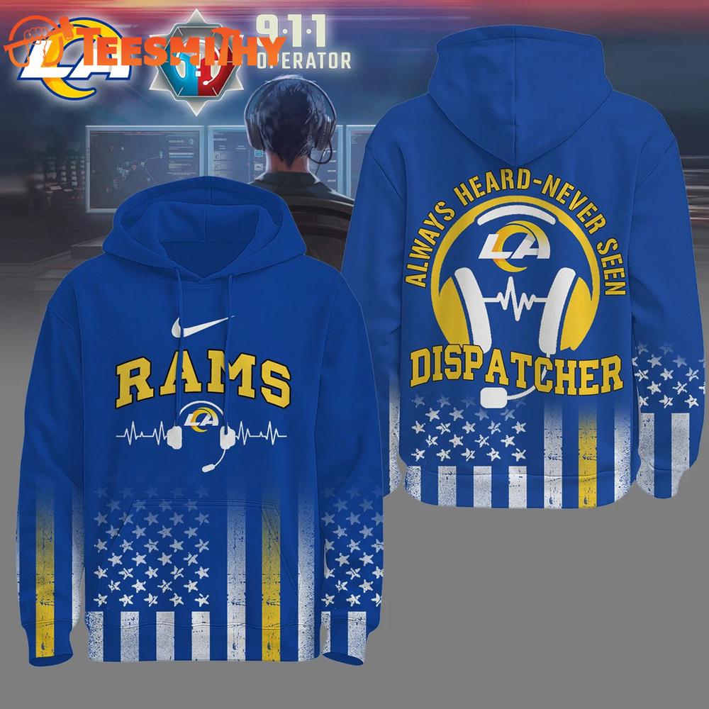 Los Angeles Rams NFL Dispatcher Fan Hoodie Shirt