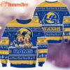 Los Angeles Chargers NFL Mickey Minnie Ugly Christmas Sweater