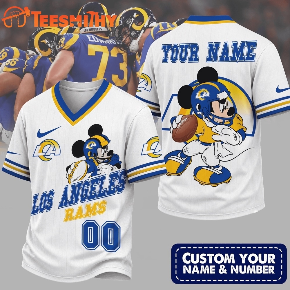 Los Angeles Rams NFL Mickey Quarterback Football Jersey