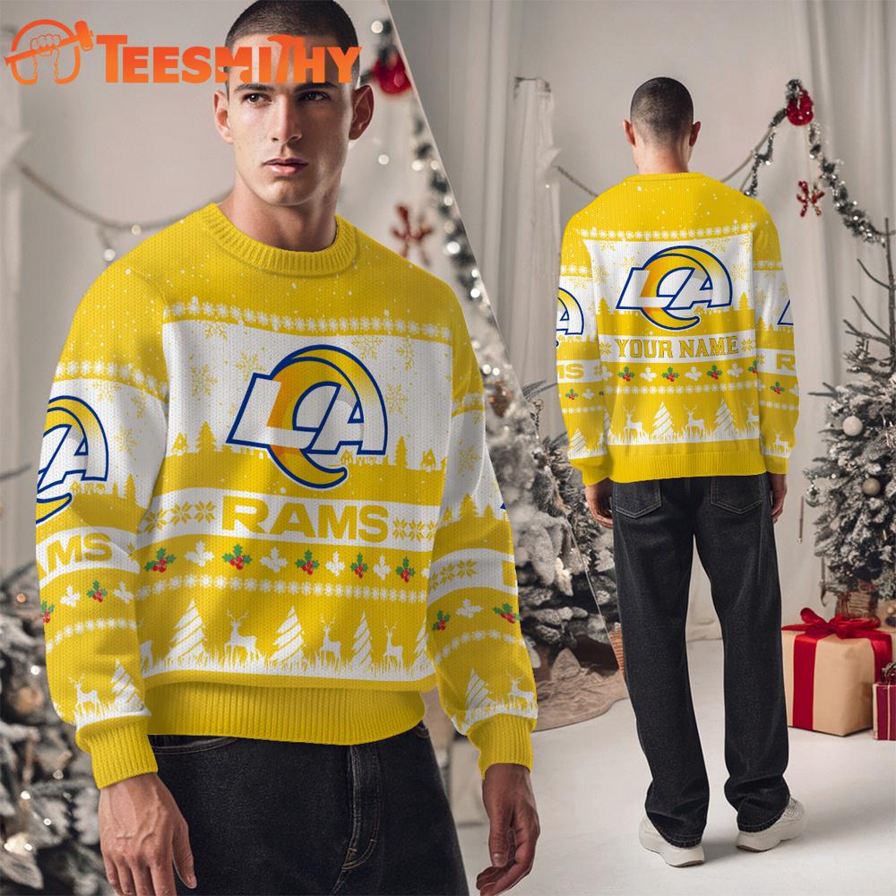 Los Angeles Rams NFL Snow Ugly Christmas Sweater Los Angeles Rams NFL Snow Ugly Christmas Sweater