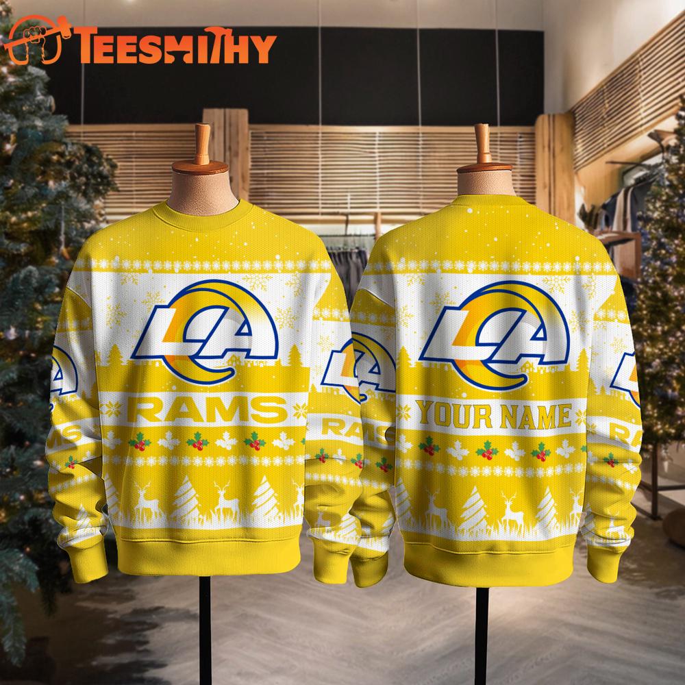 Los Angeles Rams NFL Snow Ugly Christmas Sweater Los Angeles Rams NFL Snow Ugly Christmas Sweater